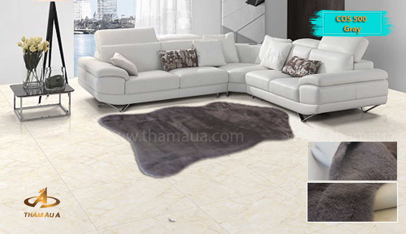 Thảm cao cấp Cosy 500 Gray