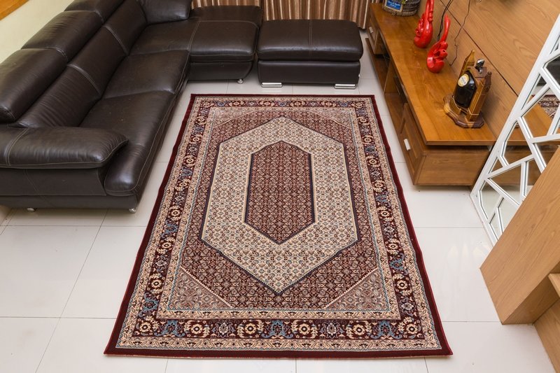 Thảm Trang Trí Phòng Khách MASHAD 903 Red