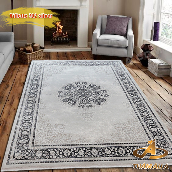 Thảm Trang Trí Villette 702 Silver