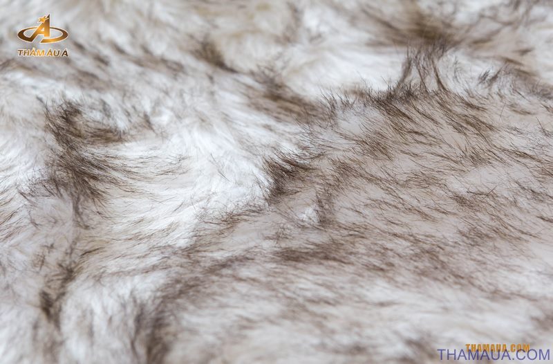 Thảm trang trí lông xù SOFTA 800 WHITE