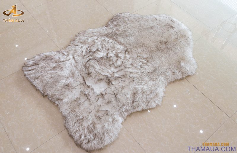 Thảm trang trí lông xù SOFTA 800 WHITE