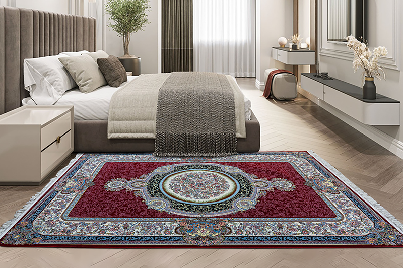 Thảm Nhập Khẩu Iran Tabris Red 1200