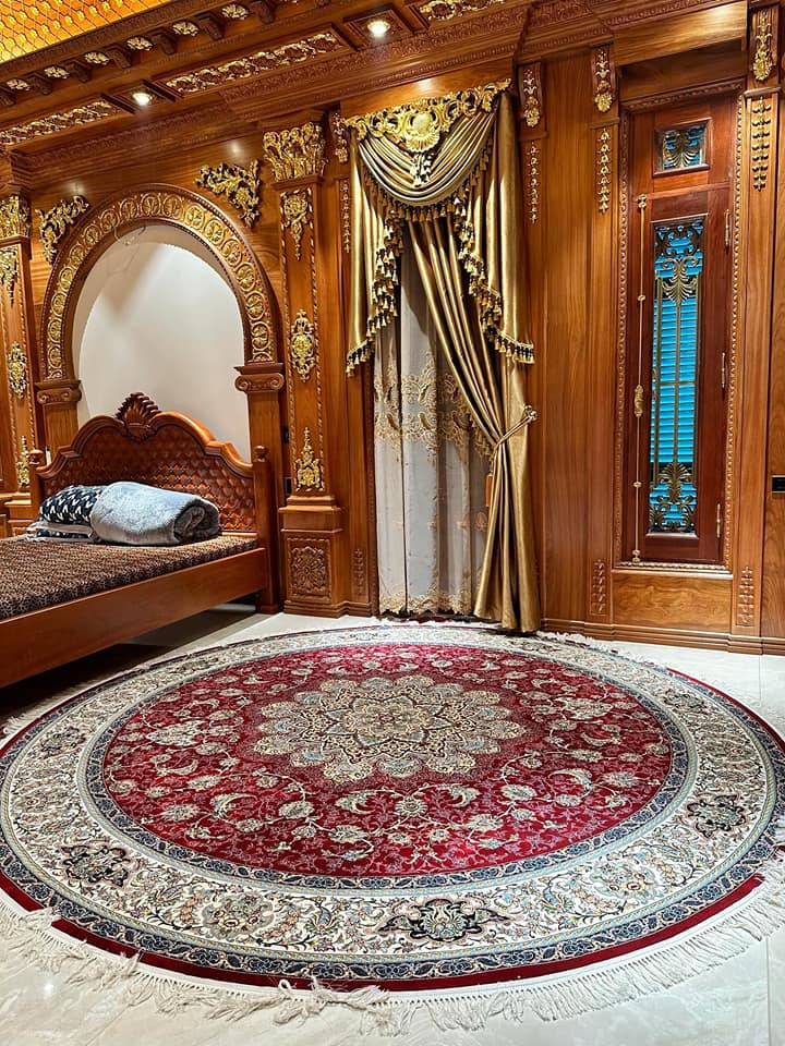 Thảm Nhập Khẩu Iran CIRCLE RED 1200