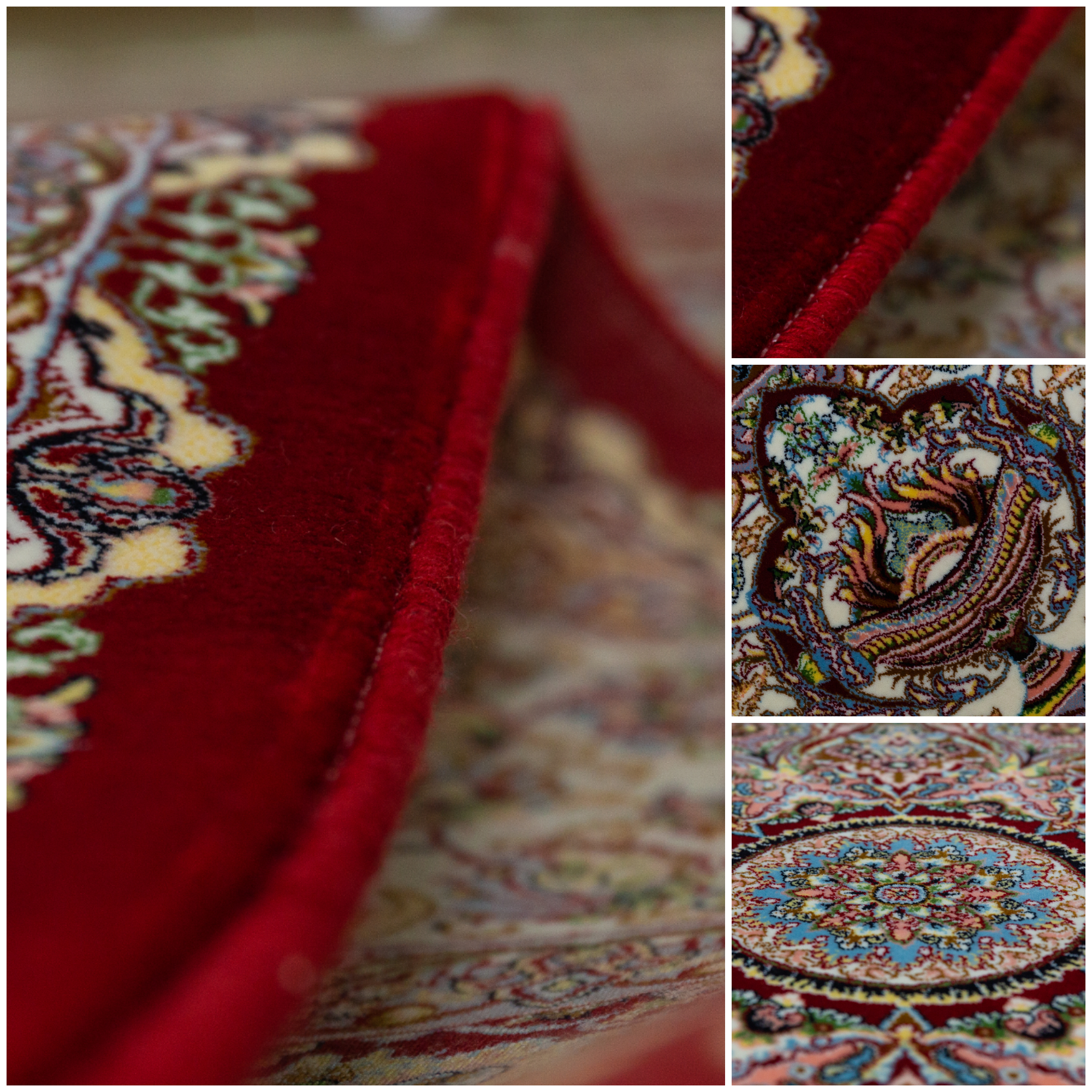 Thảm Nhập Khẩu Iran Diba Red 1200