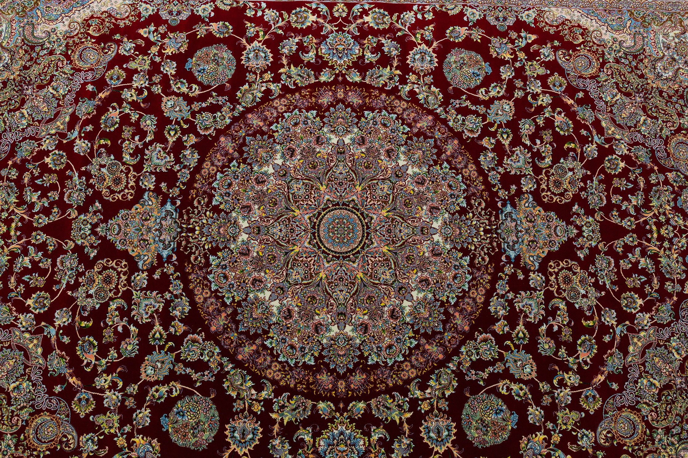 Thảm Nhập Khẩu Iran Diba Red 1200