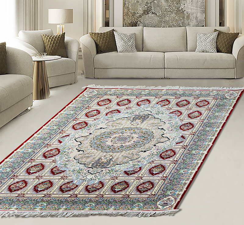 Thảm Nhập Khẩu Iran Khatoom Silver 1200
