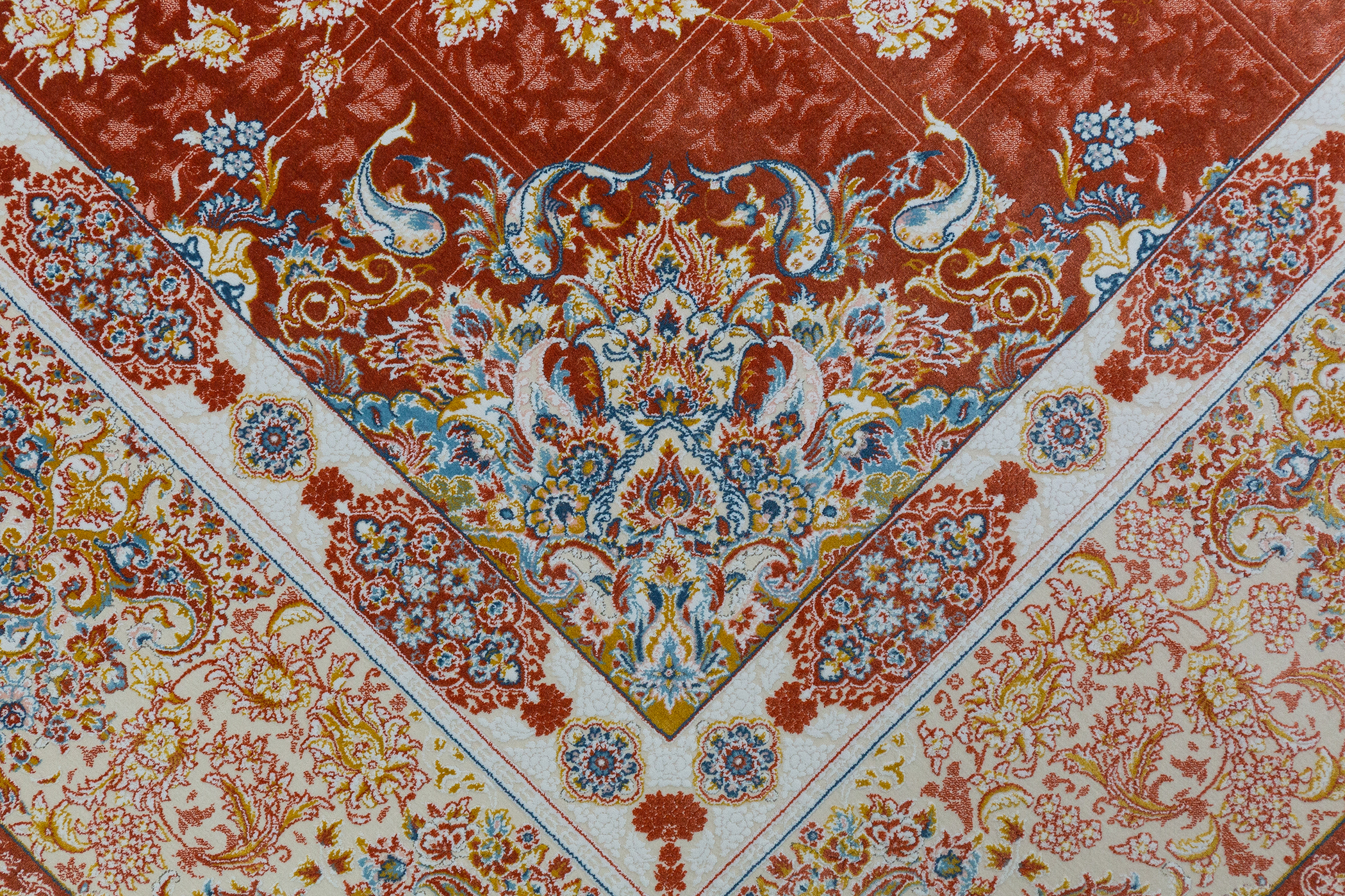 Thảm Nhập Khẩu Iran Pichak Red 1200