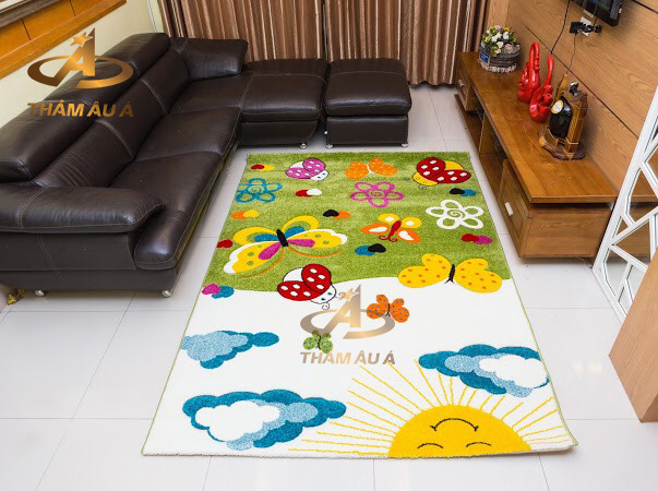 Thảm trang trí trẻ em Amigo 314 Green