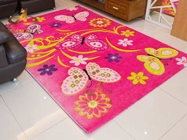 Thảm Trang Trí Cho Bé California 175 Fuchsia