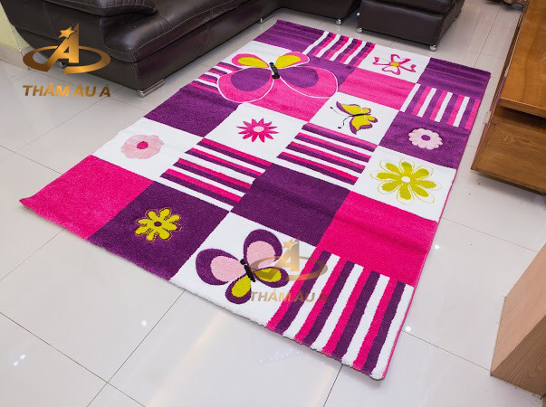 Thảm Trang Trí Cho Bé California 154 Fuchsia