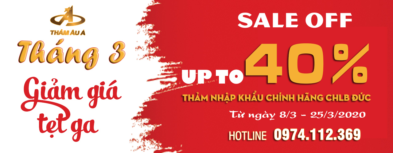 Chương trình khuyến mại ” Tháng 3 giảm giá tẹt ga”