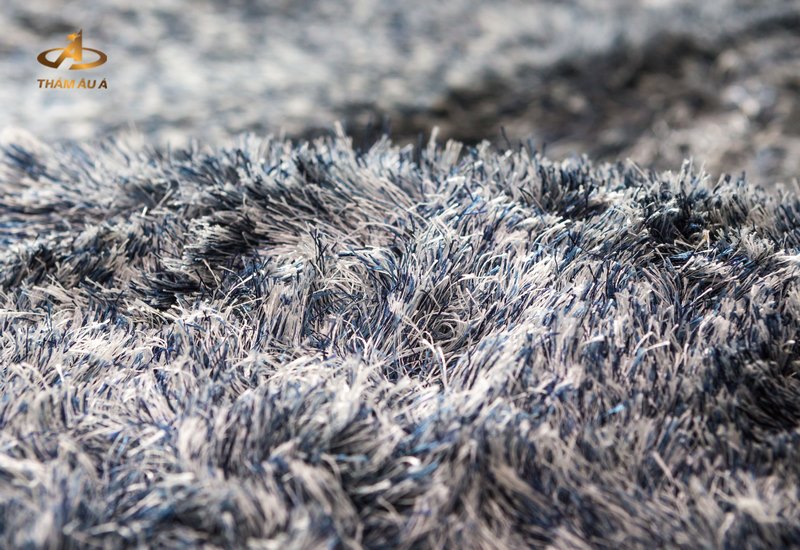Thảm lông xù đẹp SUPREME 350 – ICE BLUE